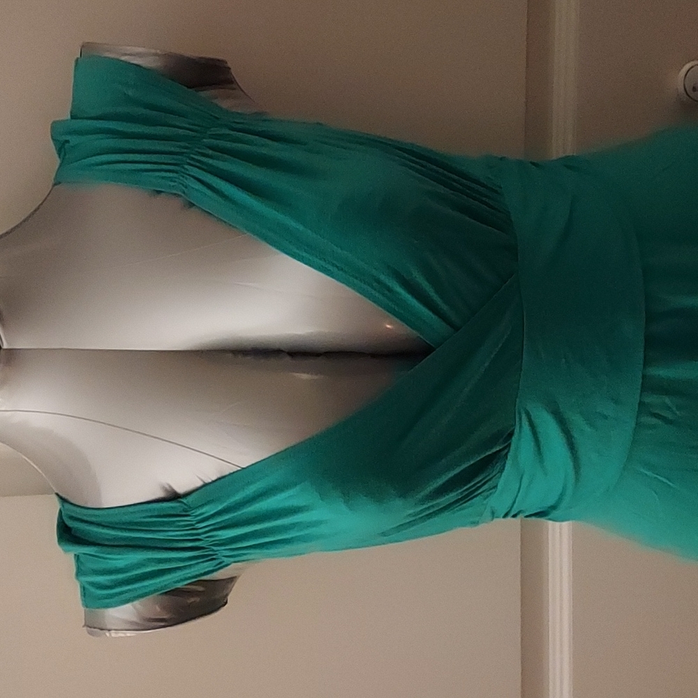 Three dots green dress - Picture 5 of 7